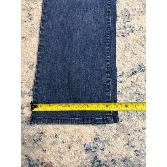 Levi's Women's 512 Bootcut Jeans Size 14M Dark Wash - Picture 4 of 7